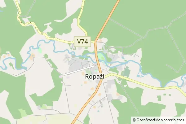 Mapa Ropaži