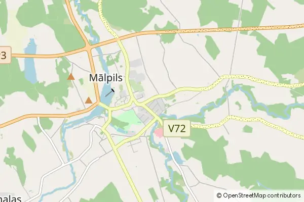 Mapa Mālpils