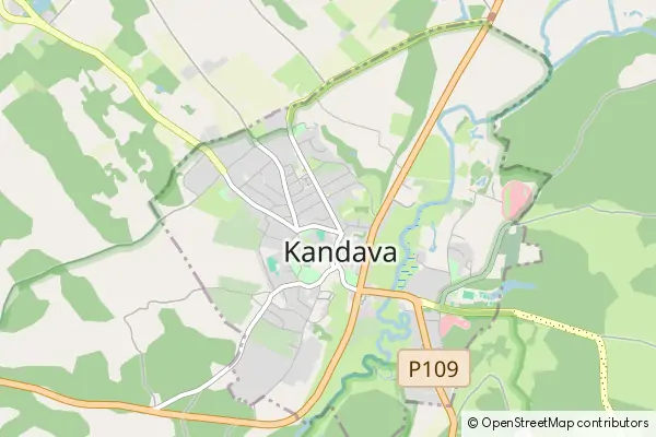 Mapa Kandava