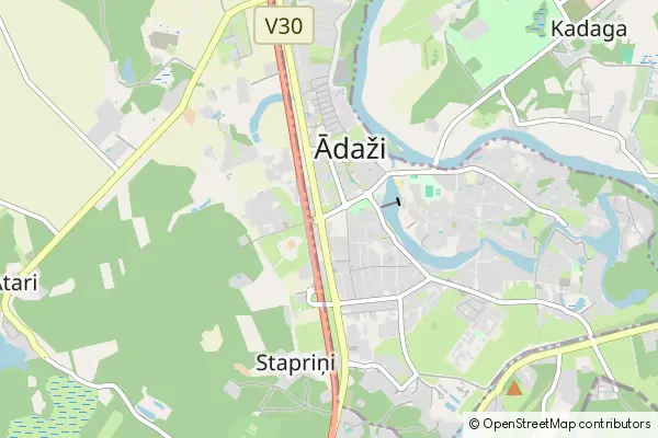 Mapa Ādaži