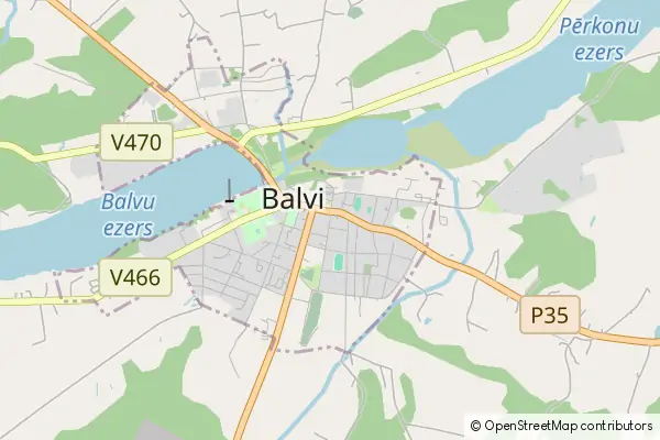 Mapa Balvi