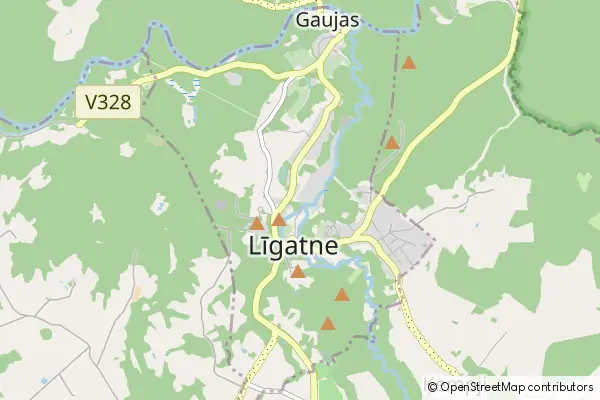 Mapa Līgatne