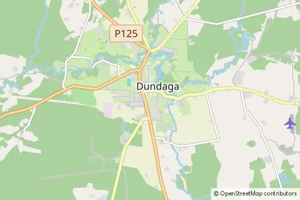 Mapa Dundaga