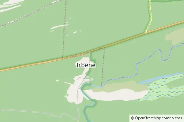 Mapa Irbene