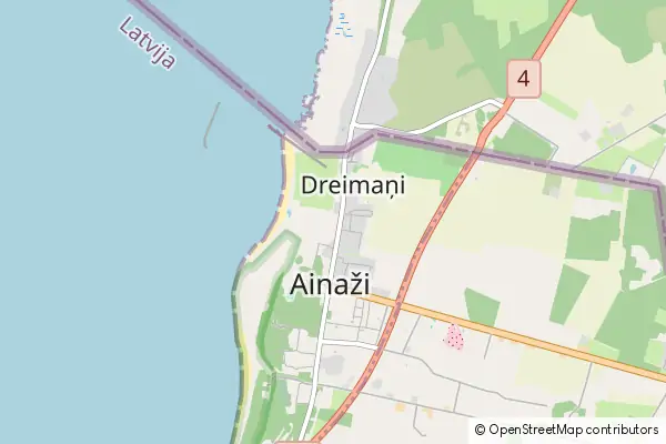 Mapa Ainaži