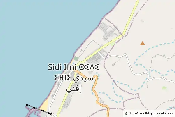 Mapa Sidi Ifni