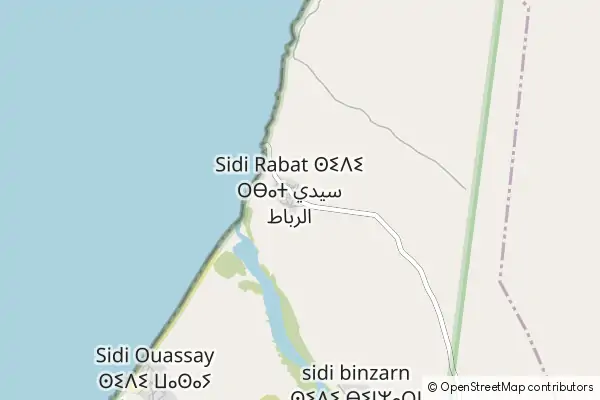 Mapa Sidi R'bat