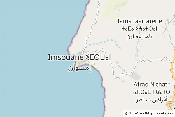 Mapa Imsouane