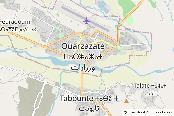 Mapa Ouarzazate