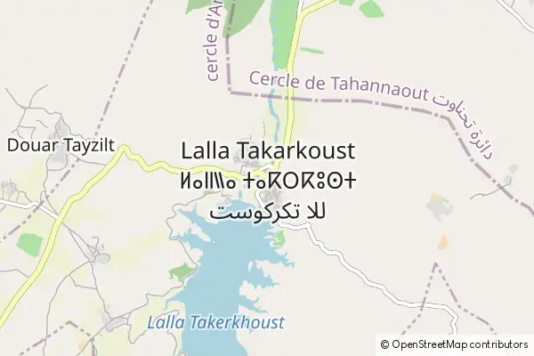 Mapa Lalla Takerkoust