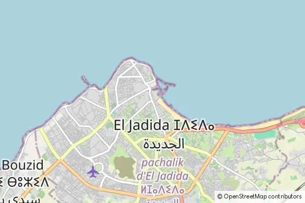 Mapa El Jadida