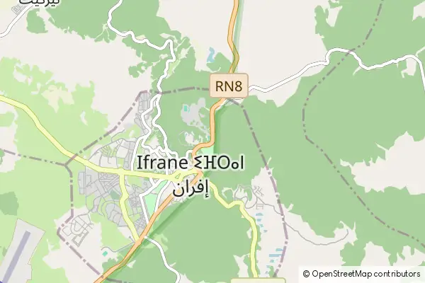 Mapa Ifrane