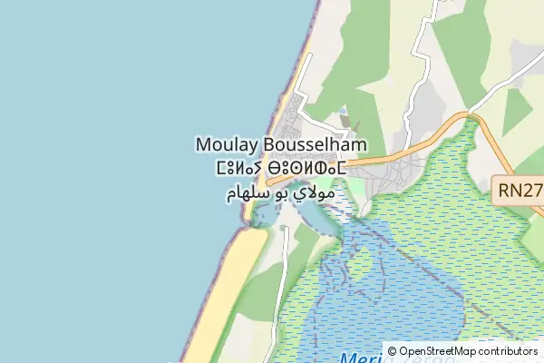 Mapa Moulay Bousselham