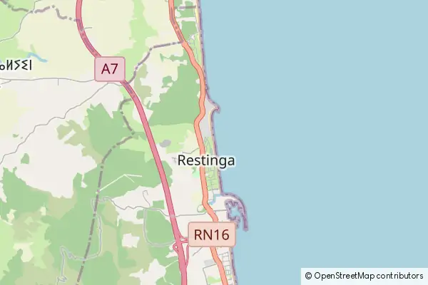 Mapa Restinga Smir