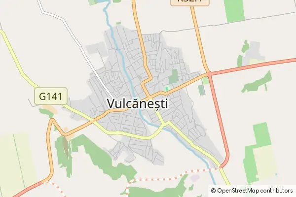 Mapa Vulcănești