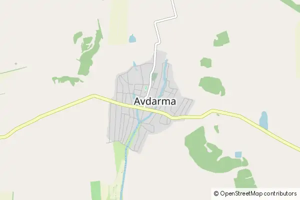 Mapa Avdarma