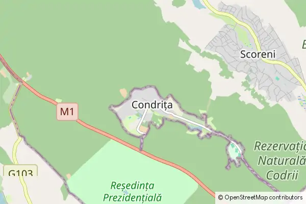 Mapa Condriţa