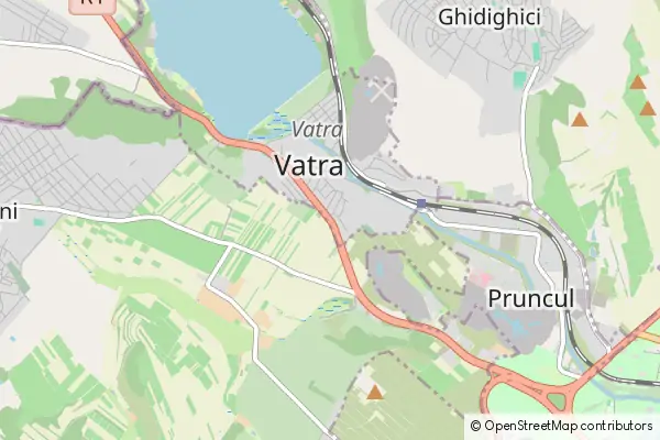 Mapa Vatra