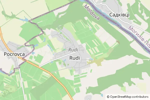 Mapa Rudi