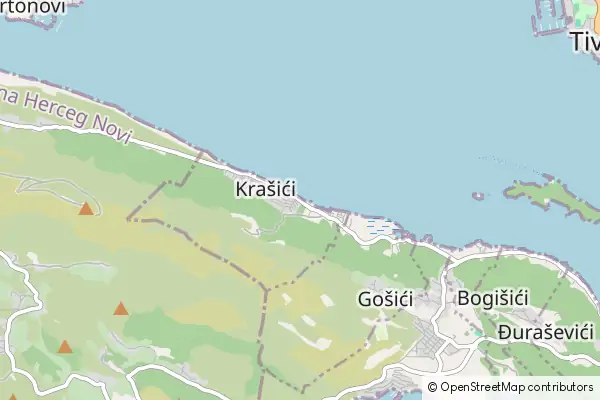 Mapa Krašići