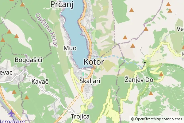 Mapa Kotor