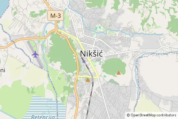 Mapa Nikšić