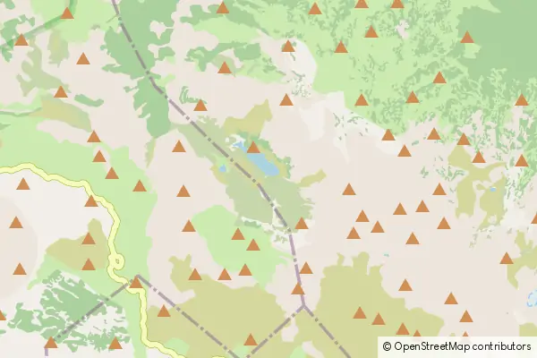 Mapa Park Narodowy Durmitor