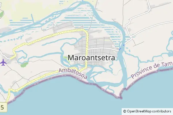 Mapa Maroantsetra