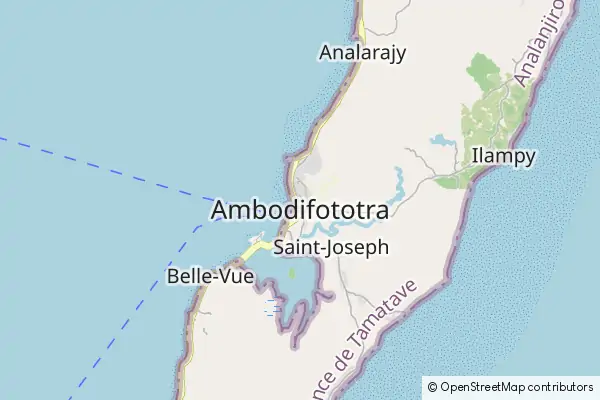 Mapa Ambodifotatra