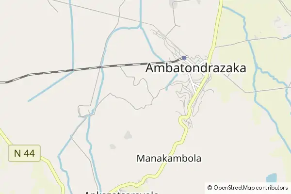 Mapa Ambatondrazaka