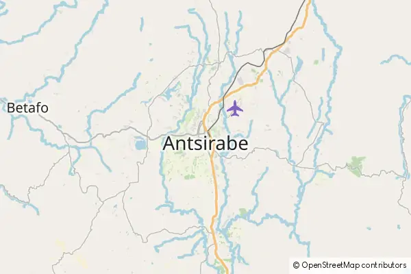 Mapa Antsirabe