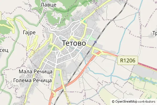 Mapa Tetowo