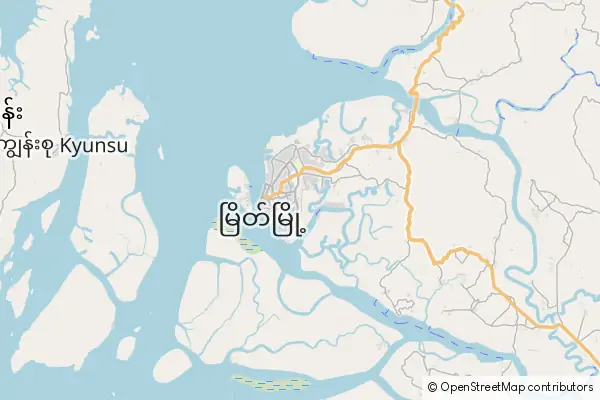 Mapa Myeik