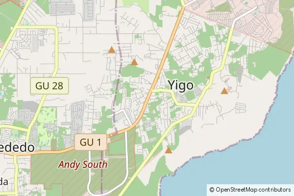 Mapa Yigo