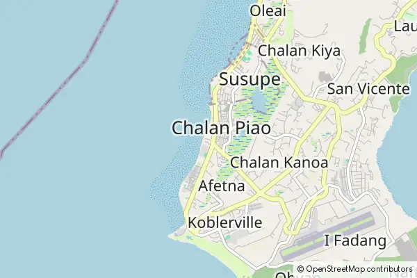 Mapa Chalan Kanoa