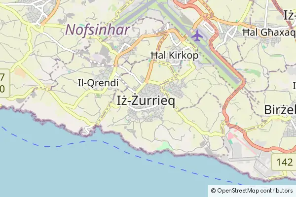 Mapa Żurrieq