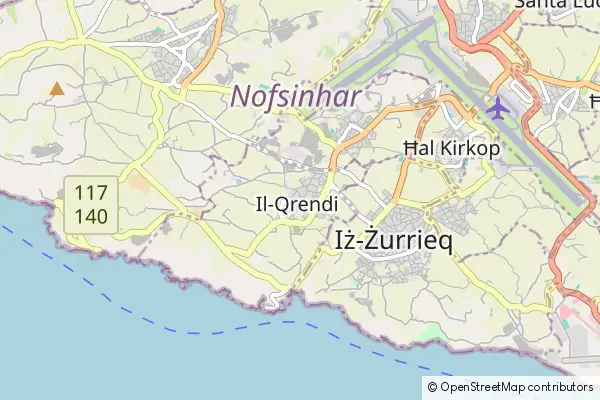 Mapa Qrendi