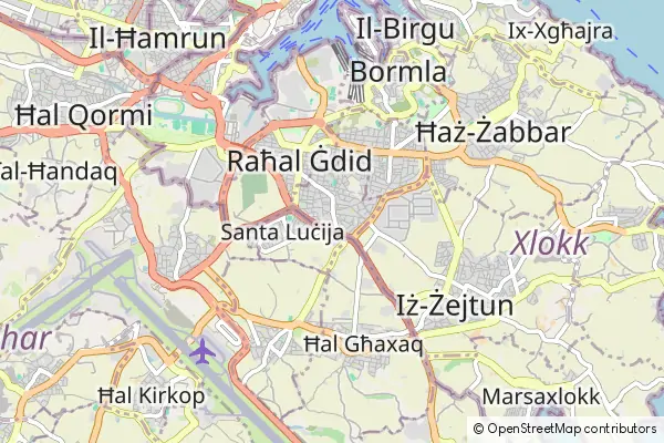 Mapa Santa Luċija