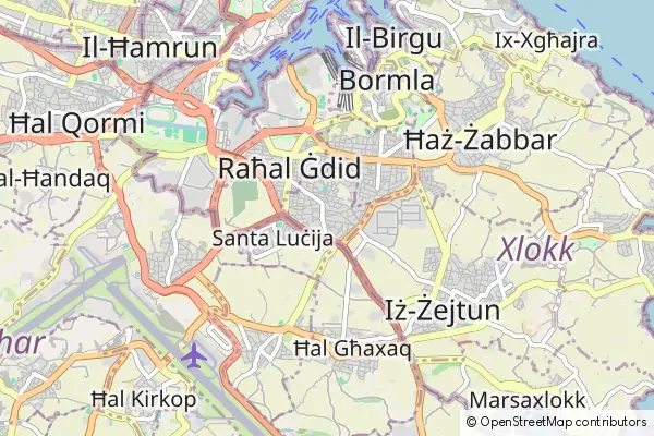 Mapa Tarxien