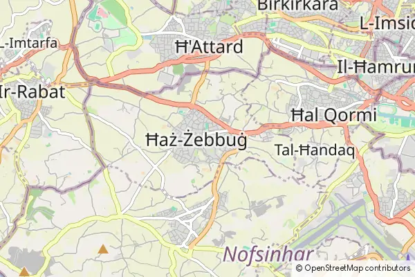 Mapa Żebbuġ