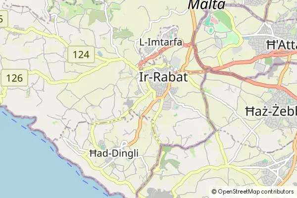 Mapa Rabat