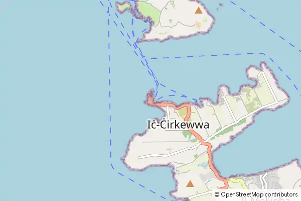 Mapa Cirkewwa