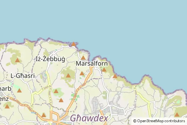 Mapa Marsalforn