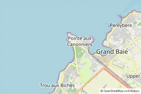 Mapa Pointe aux Canonniers