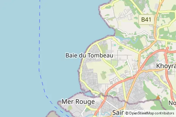 Mapa Baie du Tombeau