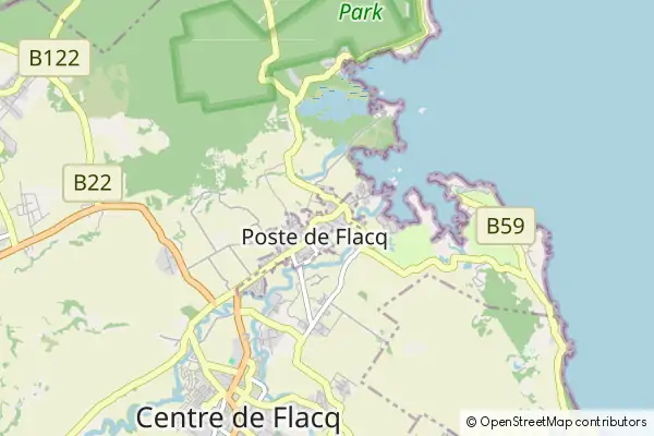 Mapa Pointe de Flacq