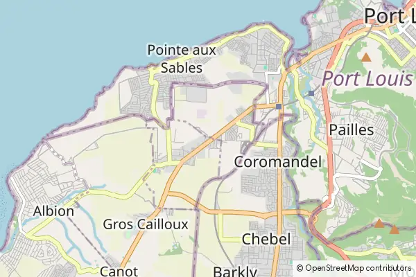 Mapa: Petite Rivière • © OpenStreetMap contributors Mapa Petite Rivière