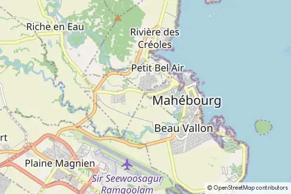 Mapa Mahébourg