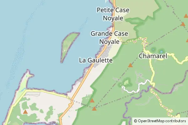 Mapa La Gaulette