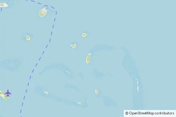 Mapa Fonimagoodhoo Island